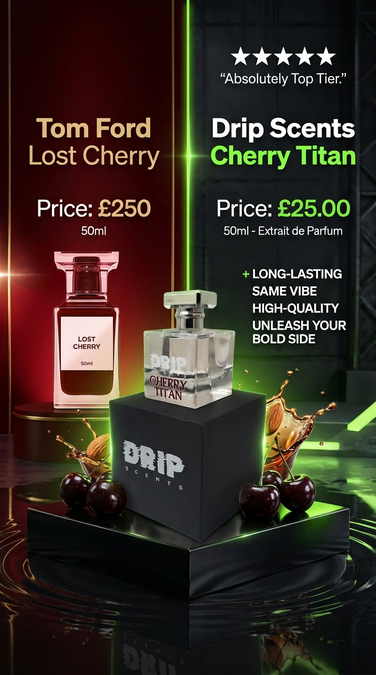 CHERRY TITAN - inspired by Tom Ford's Lost Cherry