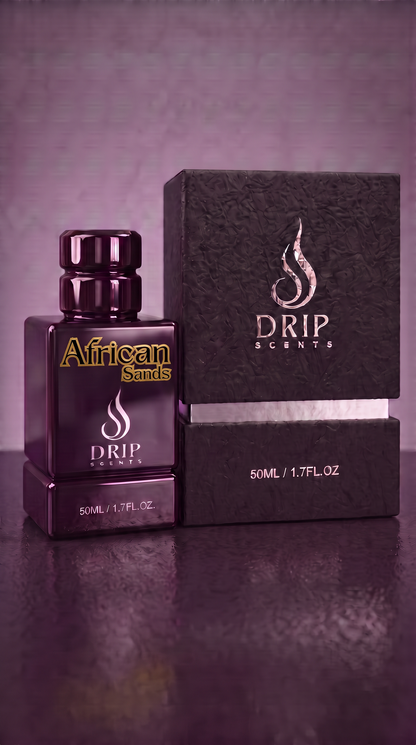African Sands Extrait de Parfum bottle by Drip Scents