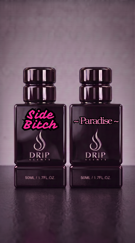 TROUBLE IN PARADISE Extrait de Parfum bottle by Drip Scents