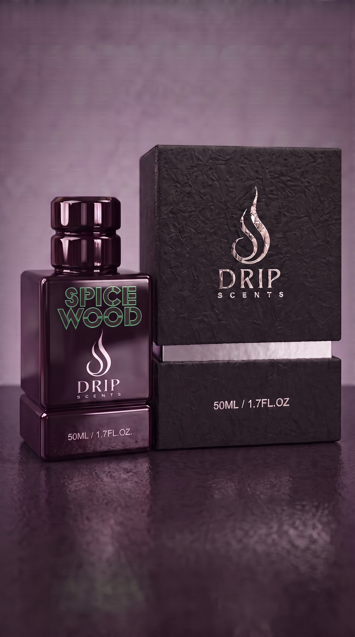 SPICE WOOD Extrait de Parfum bottle by Drip Scents